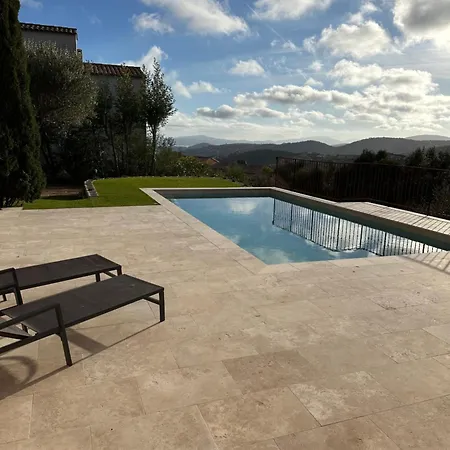 فيلة Provencale Aux Issambres Avec Vue Sur Le Golfe St Tropez روكبرون-سور-أرجينس